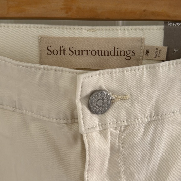 Soft Surroundings fly front wide leg - Picture 2 of 5